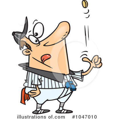 400x420 Coin Toss Clipart