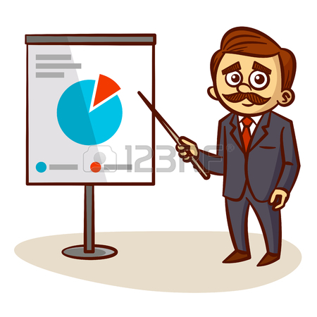 450x450 Business Coach Woman Training Board Clipart Royalty Free Cliparts