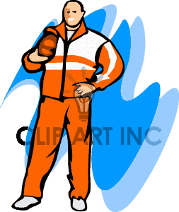 253x300 Sport Clipart Athletic Trainer