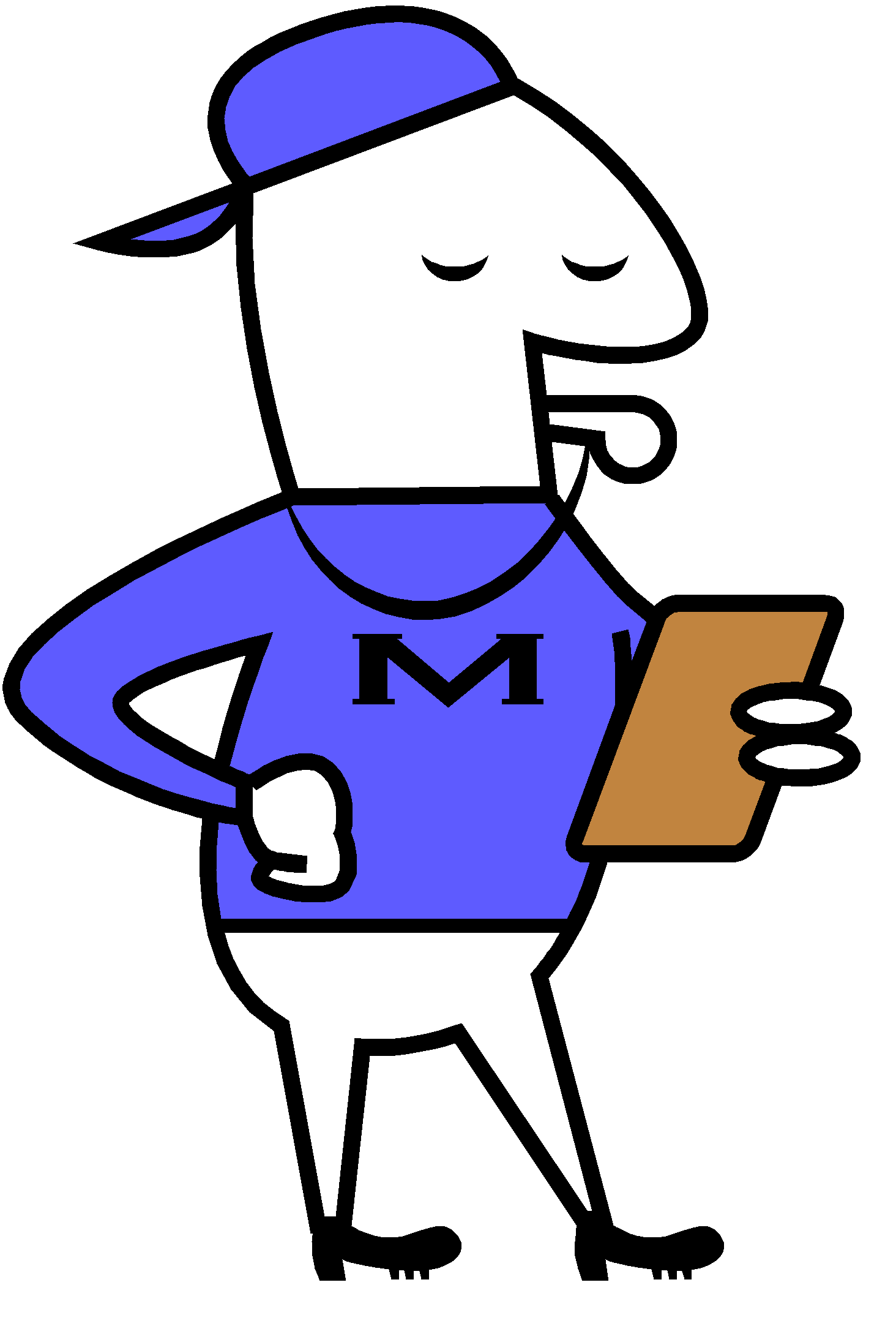 1464x2178 Capped Clipart Coach