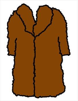 271x350 Fur Coat Clipart