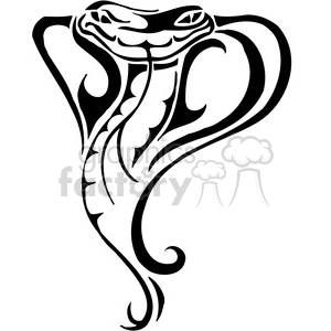 300x300 Royalty Free Wild Cobra 014 385479 Vector Clip Art Image