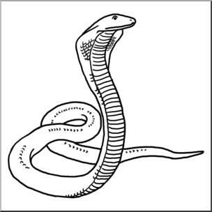 304x304 Clip Art Cobra Bampw I Abcteach
