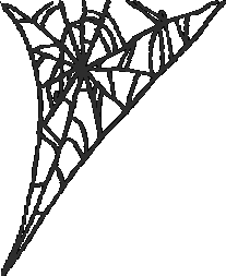 207x253 Corner Cobweb Clipart