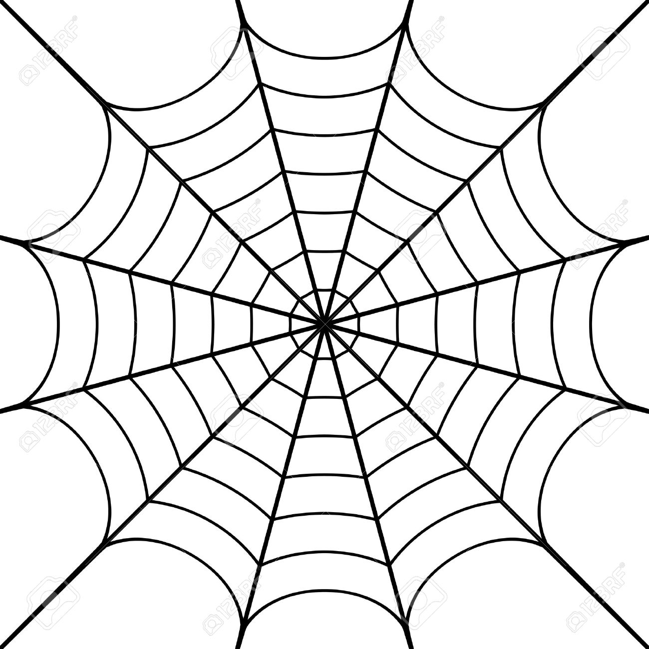 1300x1300 Illustration Of Cobweb Royalty Free Cliparts, Vectors, And Stock