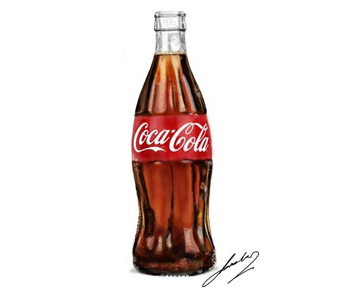 720x617 Coca Cola Bottle Clipart