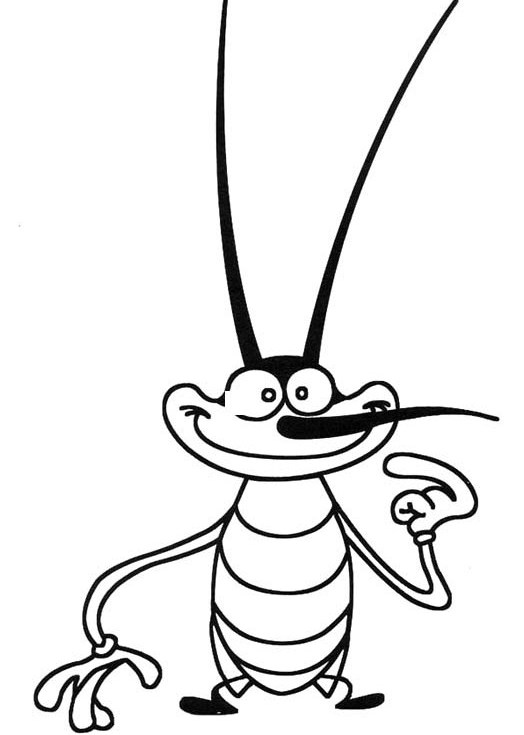 524x735 Joey Strong Cockroaches Coloring Page Birthday Party Ideas