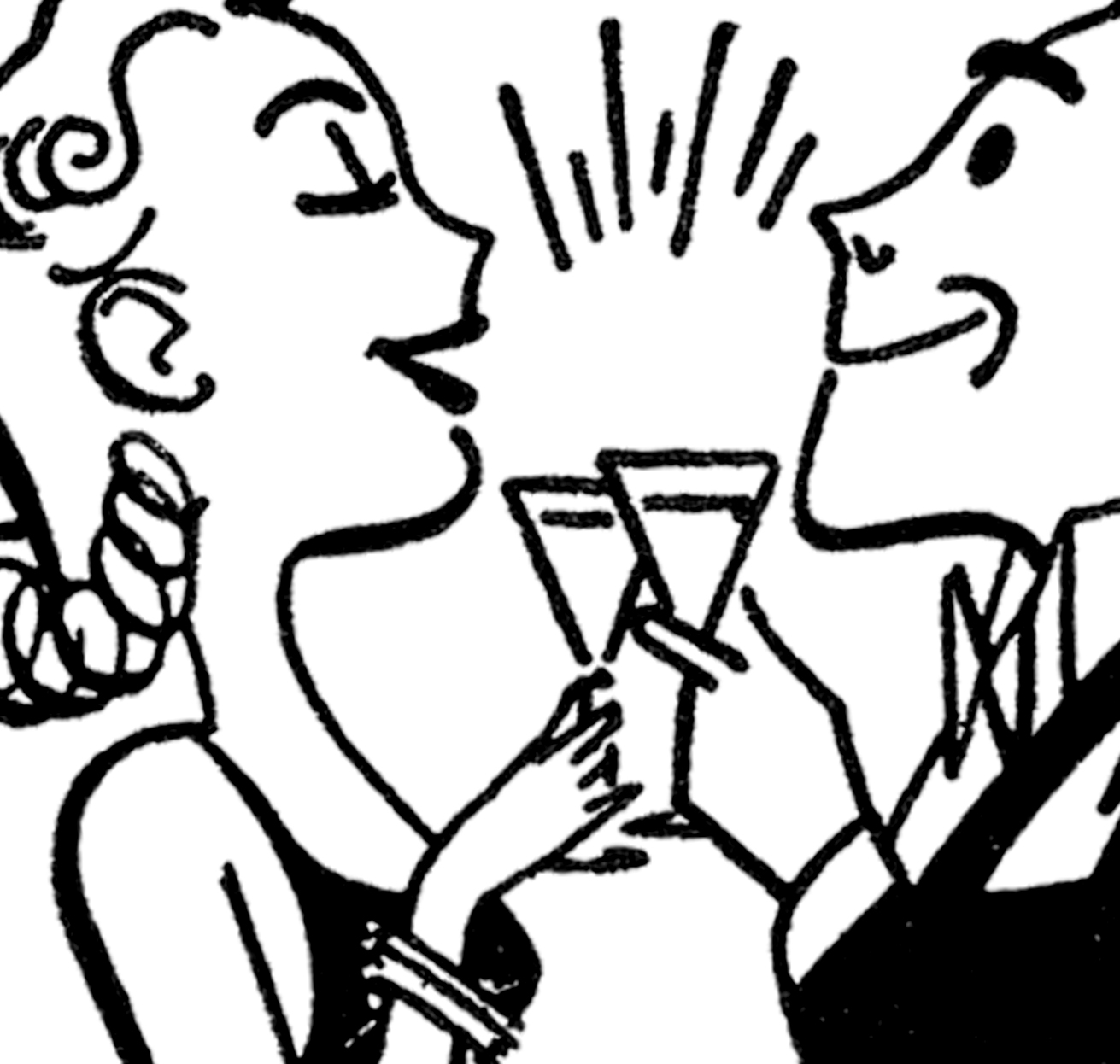 Cocktail Party Clipart