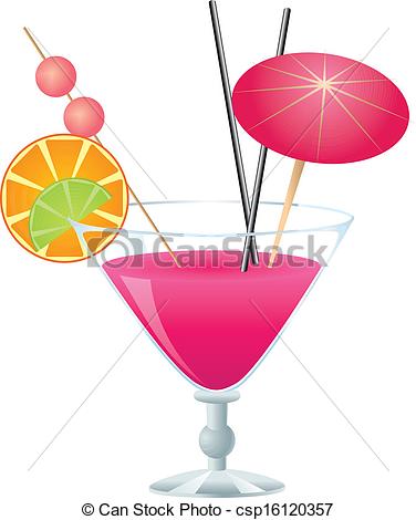 376x470 Clipart Cocktail