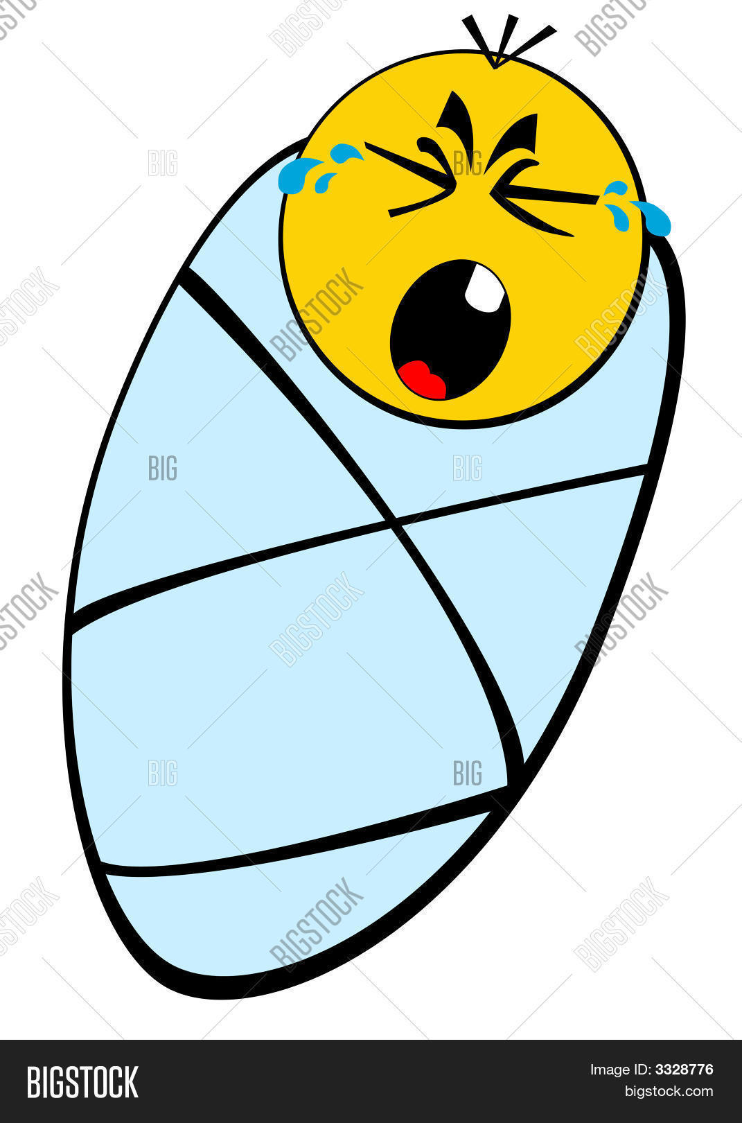 1071x1620 Crying Baby Cocoon Image Amp Photo Bigstock