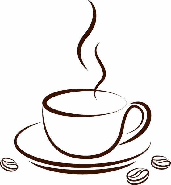 554x600 Coffee Cup Free Clip Art Coffee Mug Image