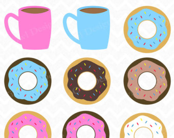 340x270 Coffee And Donuts Clipart Clipart Panda