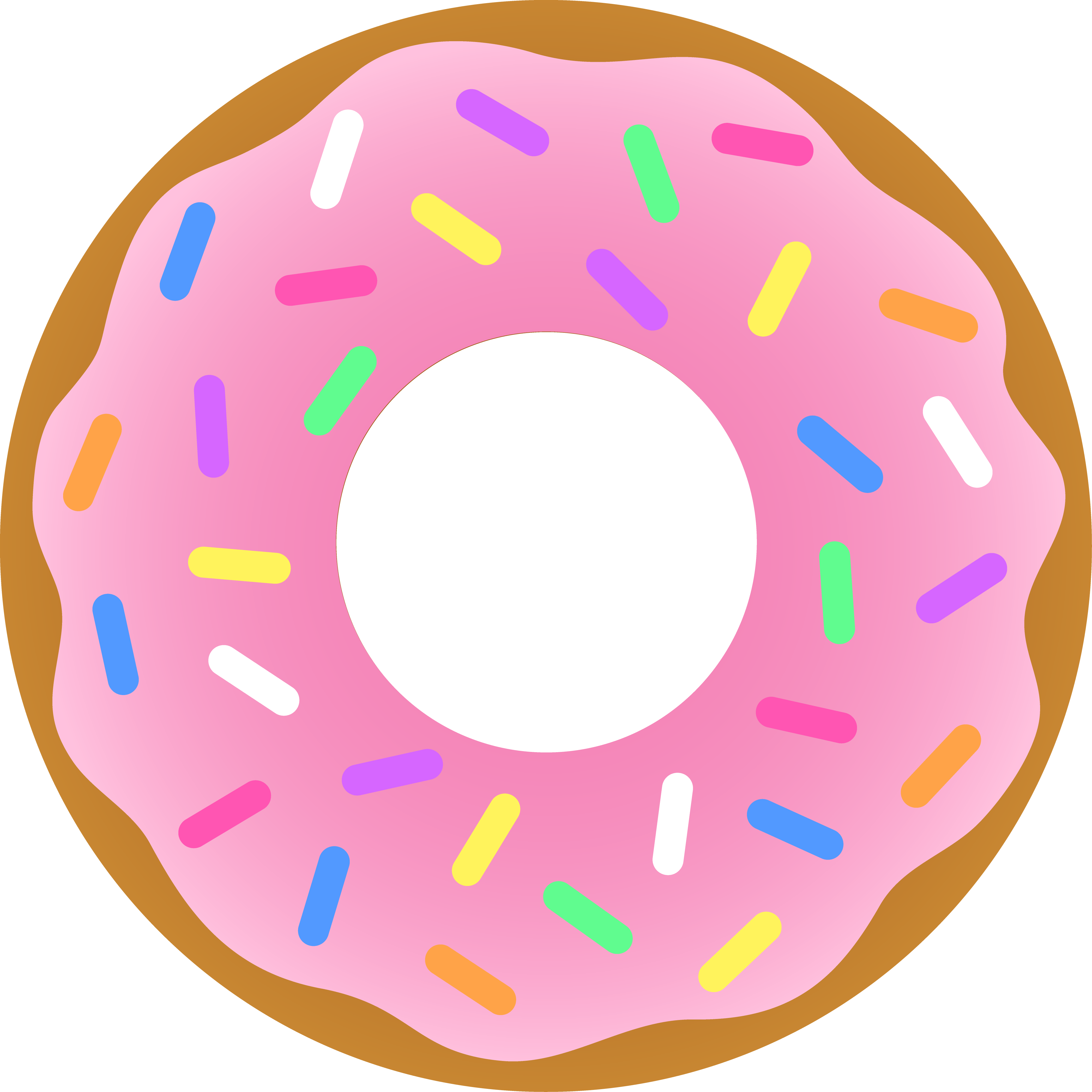 4187x4187 Coffee And Donuts Clipart Free Images