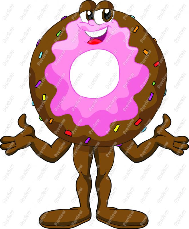 661x800 Clip Art Black And White Donut With Sprinkles Clipart