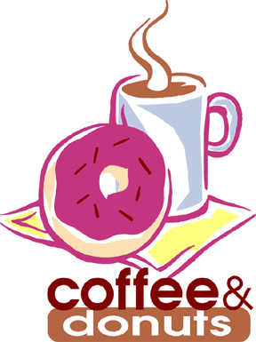 288x385 Coffee Doughnuts Cliparts 195870