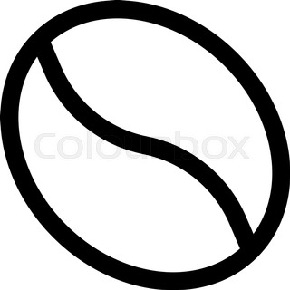 320x320 Coffee Beans Isolated On White Background Stock Vector Colourbox