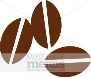 300x257 Coffee Beans Trio Clipart Coffee Clipart