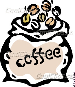 259x300 Coffee Beans Vector Clip Art