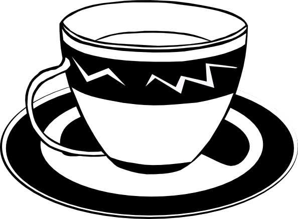 594x438 Coffee Cup Clip Art Free Vector In Open Office Drawing Svg ( Svg