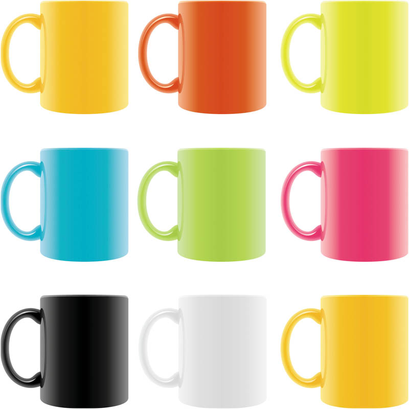 800x800 Coffee Cup Templates Vector Free Stock Vector Art
