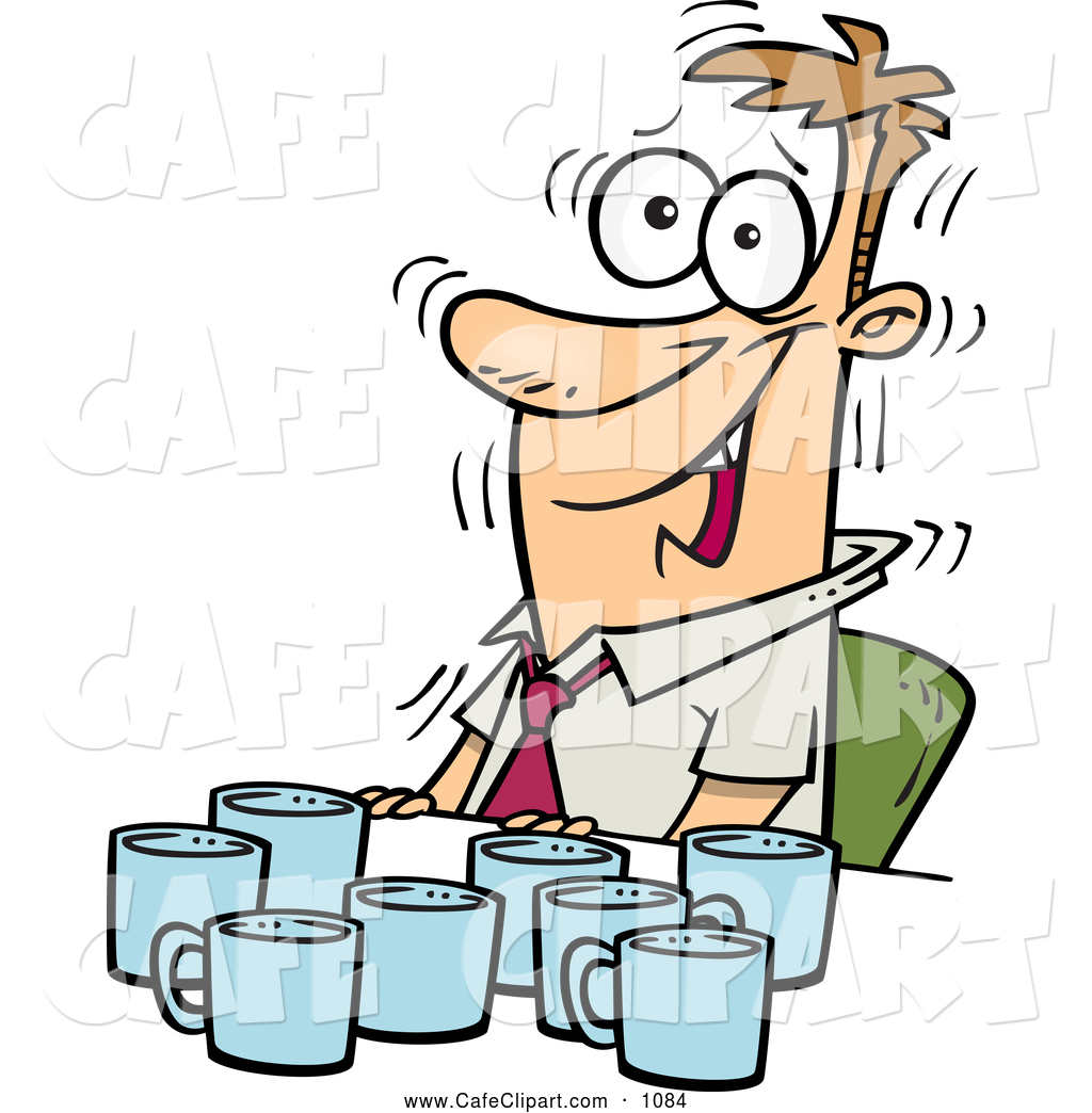 1024x1044 Vector Cartoon Clip Art Of A Cute Cartoon Jittery Businessman