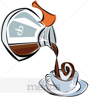 351x388 Coffee Pot Clipart