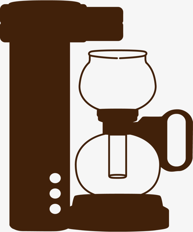 650x781 Hand Painted Coffee Maker, Coffee, Coffee Brush, Brief Strokes Png