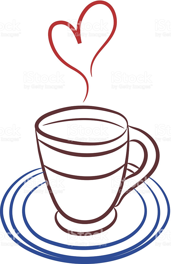 665x1024 Steam Clipart Coffee Heart