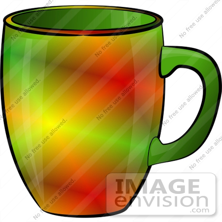 450x450 Colorful Coffee Mug Clipart