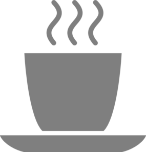 285x298 Gray Coffee Mug Clip Art