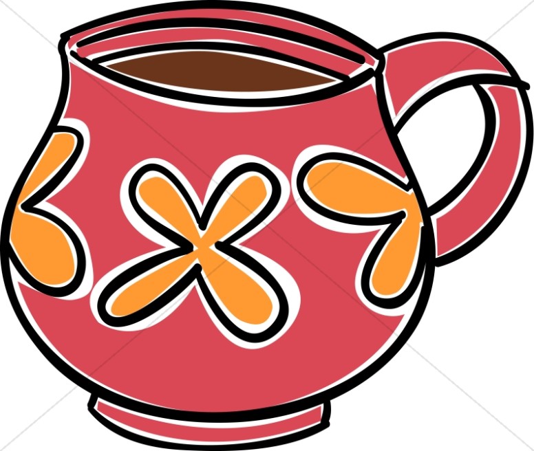 776x656 Orange Clipart Coffee Mug