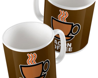 340x270 Bacon Coffee Mug Etsy