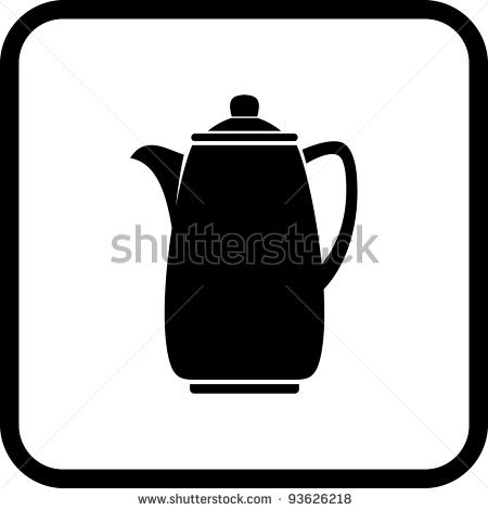 450x470 Coffee Pot Clipart