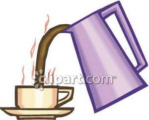 300x242 Coffee Pot Pouring A Cup Of Coffee