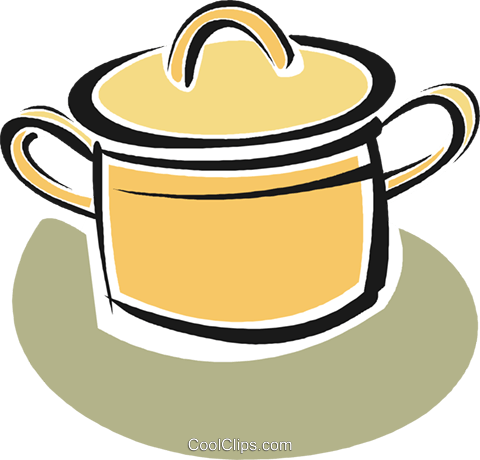 480x460 Cooking Pot Royalty Free Vector Clip Art Illustration Vc018888