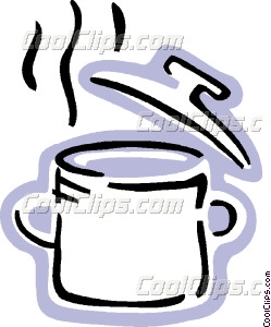 249x300 Boiling Pot Of Soup Vector Clip Art