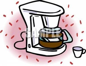 300x230 Clip Art Coffee Machine Cliparts