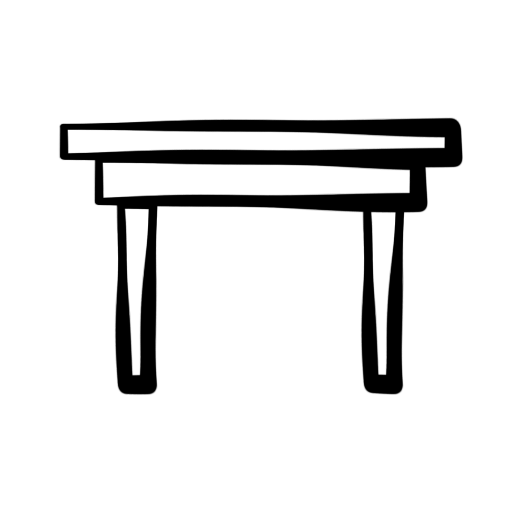 512x512 Furniture Clipart Small Table