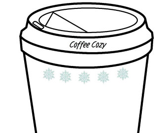 340x270 Coffee Cozy Template Etsy