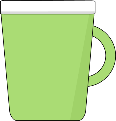 400x418 Coffee To Go Cup With Straw Clipart Kid