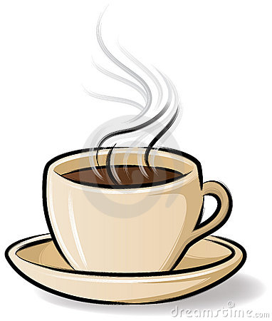 382x450 Free Clipart Coffee Cup Steaming