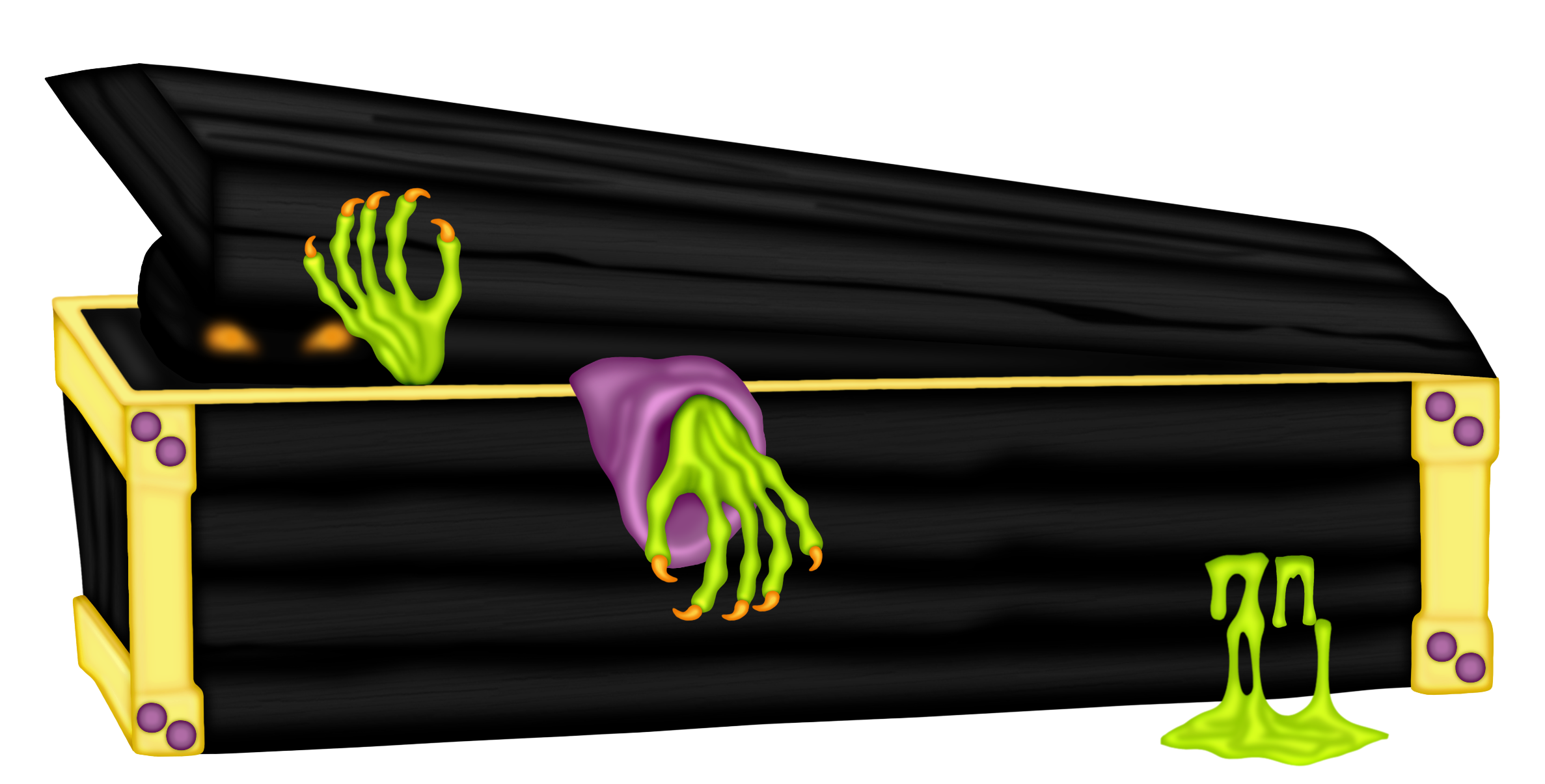 2374x1205 Halloween Zombie Coffin Png Clipartu200b Gallery Yopriceville