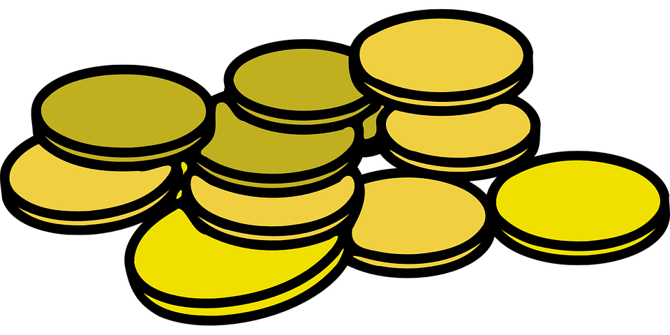 960x480 Coin Clipart Cash
