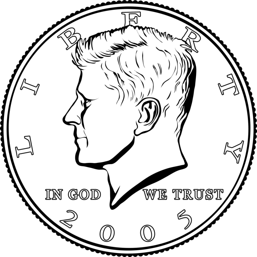 830x830 Coin Clipart Dime