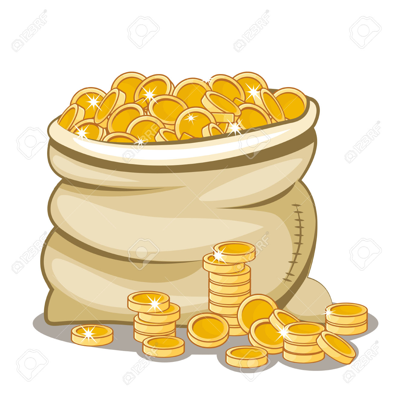1300x1300 Gold Clipart Currency