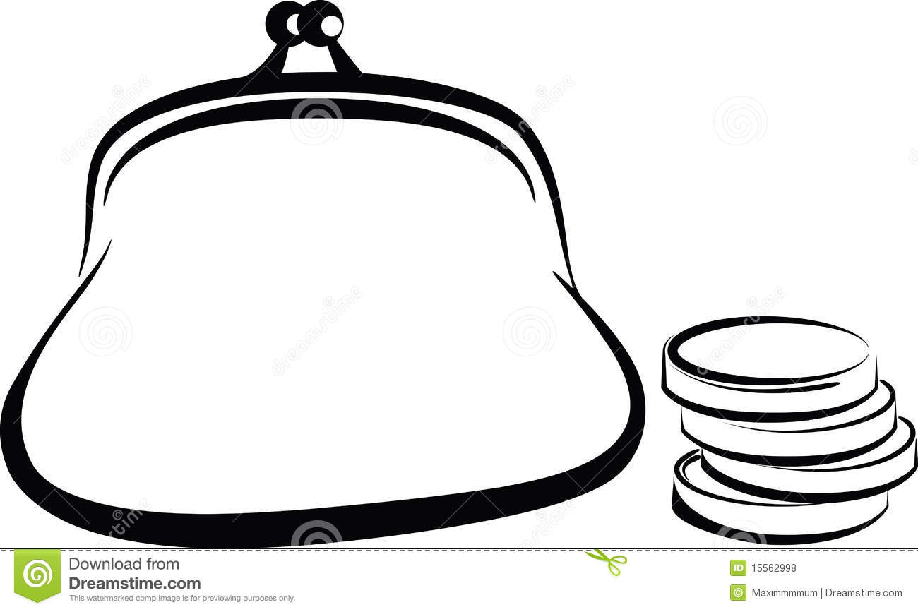 1300x867 Money Purse Clipart