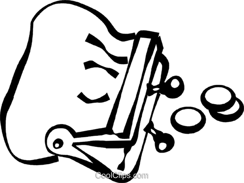 480x360 Change Purse With Coins Royalty Free Vector Clip Art Illustration