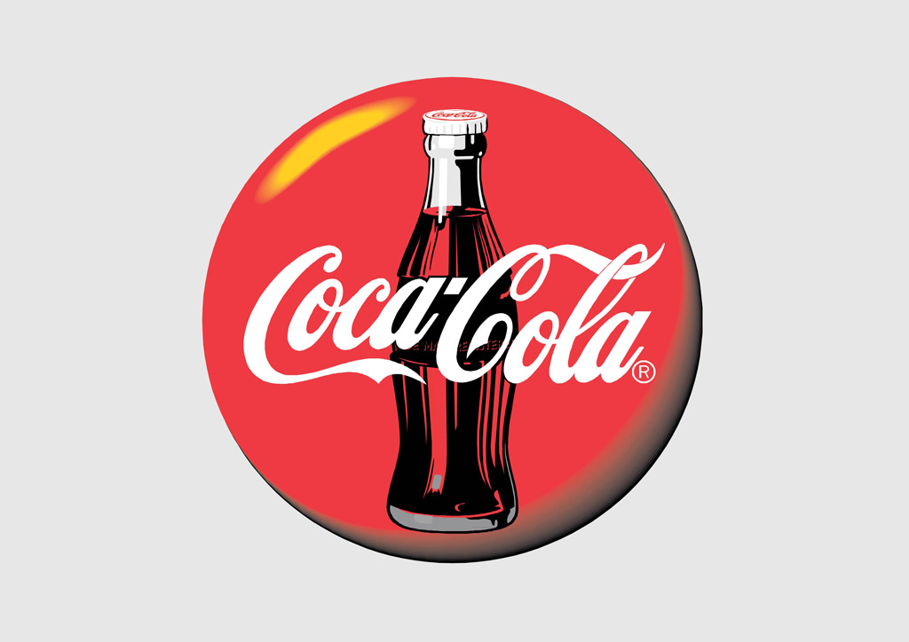 1024x724 Coca Cola Bottle Logo Clipart