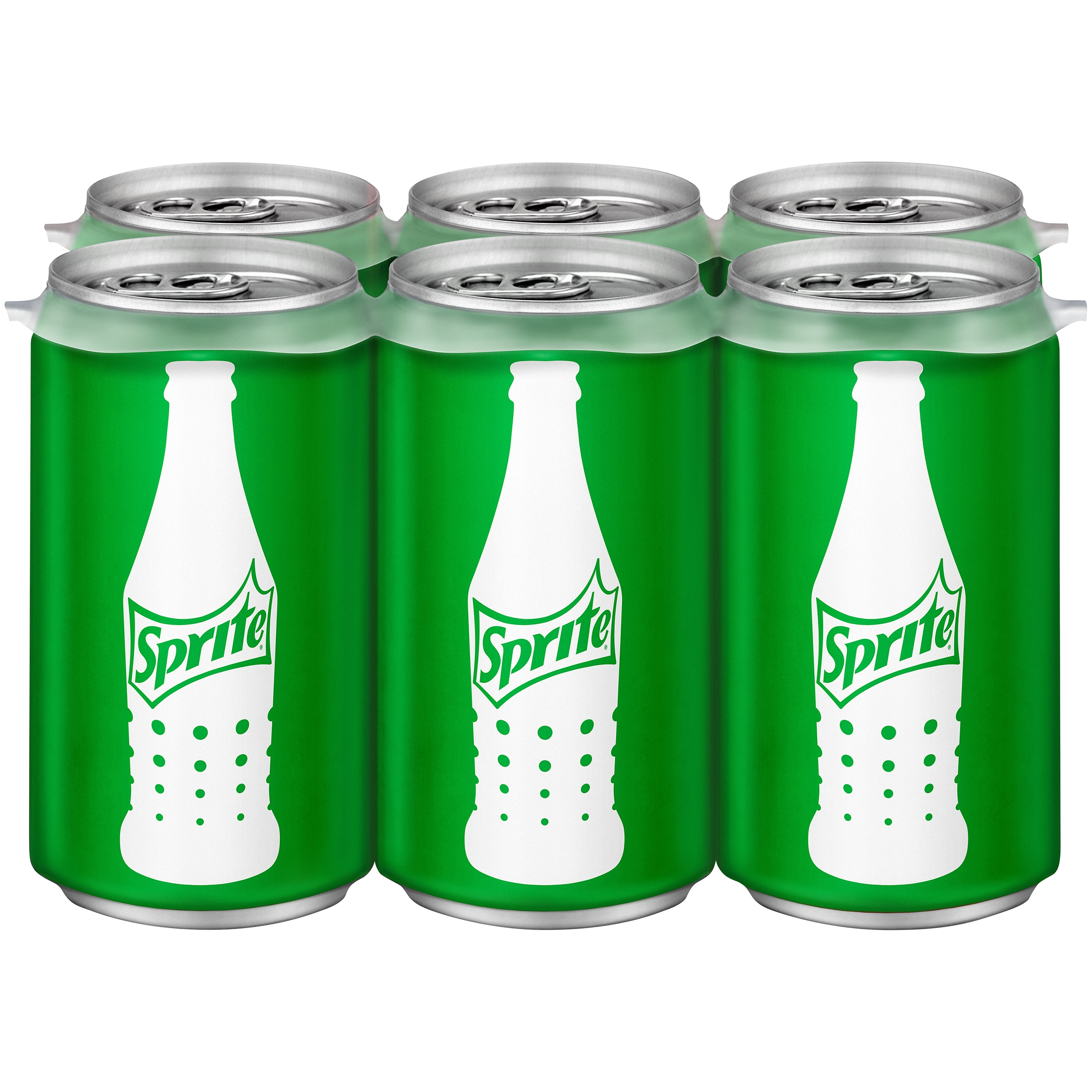 2400x2400 Sprite Lemon Lime Soda Mini Cans, 6 Count