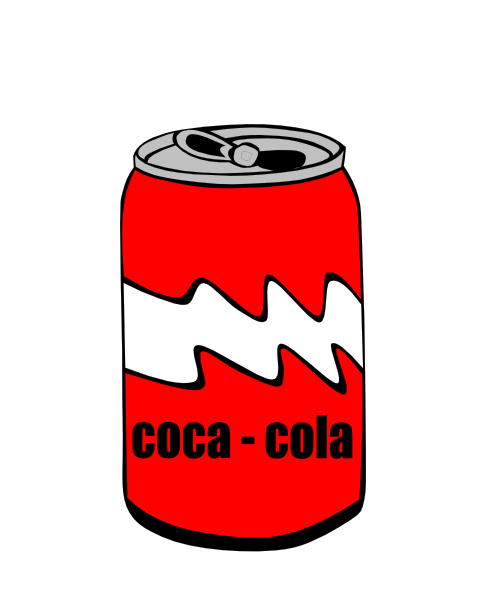 504x600 Coca Cola Can Clip Art